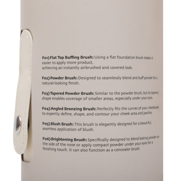 BURCII Face Brushes set (6-piece) - Image 4